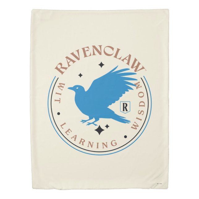 RAVENCLAW™ Blue Eagle House Pride Badge Duvet Cover (Front)