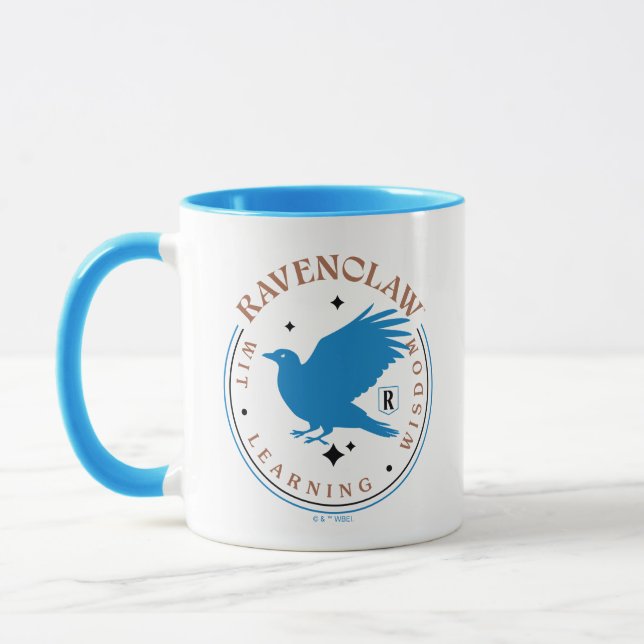 RAVENCLAW™ Blue Eagle House Pride Badge Mug (Left)
