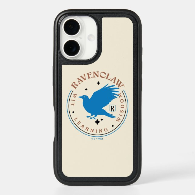 RAVENCLAW™ Blue Eagle House Pride Badge Otterbox iPhone Case (Back)