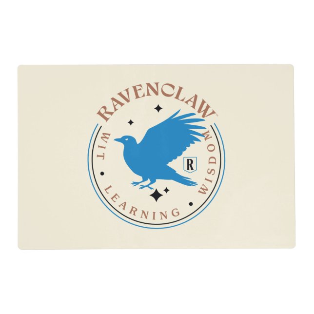 RAVENCLAW™ Blue Eagle House Pride Badge Placemat (Front)