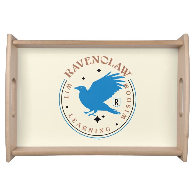 RAVENCLAW™ Blue Eagle House Pride Badge Serving Tray (Front)