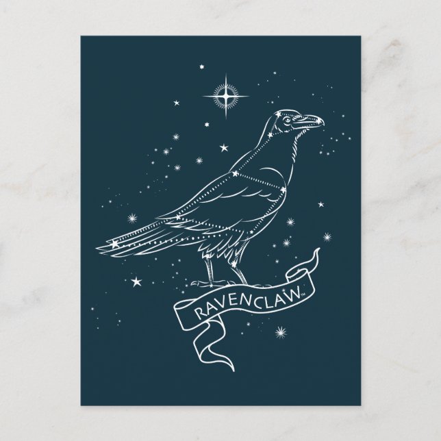 RAVENCLAW™ Constellation Graphic Holiday Postcard (Front)
