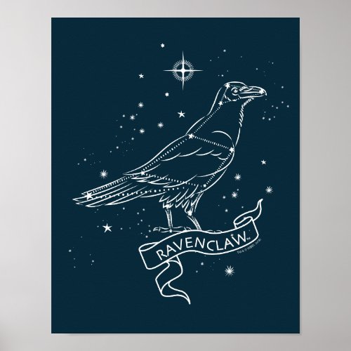 RAVENCLAW Constellation Graphic Poster