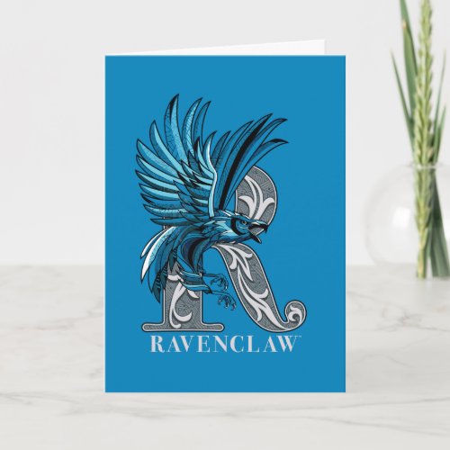RAVENCLAWâ Crosshatched Emblem Card