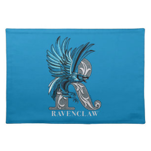 RAVENCLAW™ Crosshatched Emblem Cloth Placemat
