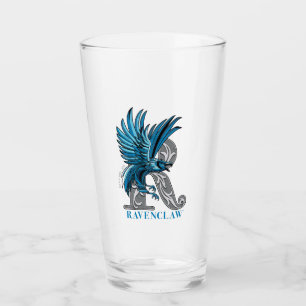 RAVENCLAW™ Crosshatched Emblem Glass