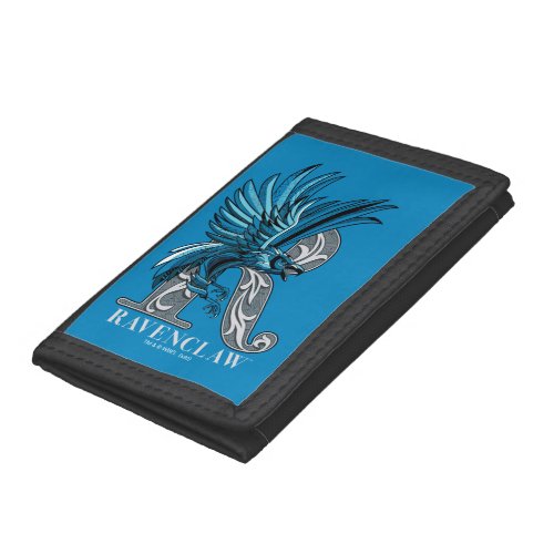 RAVENCLAWâ Crosshatched Emblem Trifold Wallet