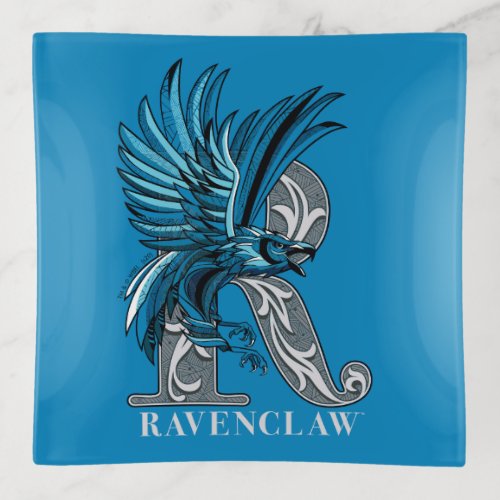 RAVENCLAW Crosshatched Emblem Trinket Tray