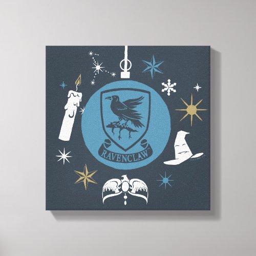 RAVENCLAWâ Holiday Bauble Graphic Canvas Print