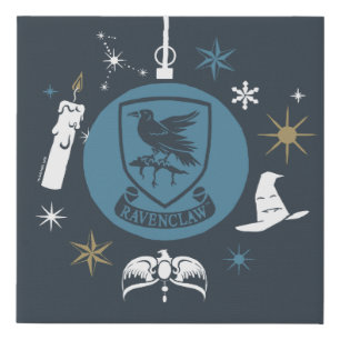 RAVENCLAW™ Holiday Bauble Graphic Faux Canvas Print
