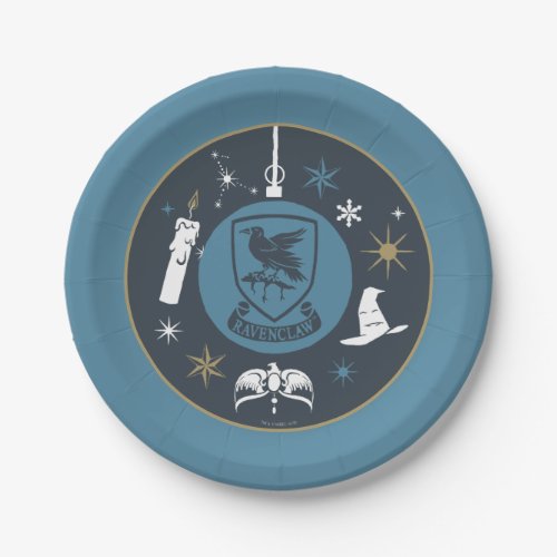 RAVENCLAWâ Holiday Bauble Graphic Paper Plates