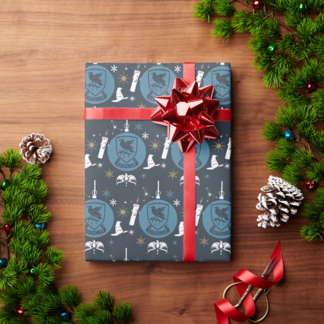 RAVENCLAW™ Holiday Bauble Graphic Wrapping Paper (Holiday Gift)