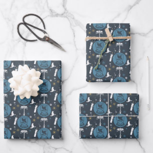 RAVENCLAW™ Holiday Bauble Graphic Wrapping Paper Sheets