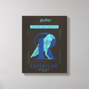 RAVENCLAW™ House Clever and Creative Canvas Print