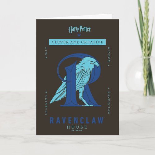 RAVENCLAWâ House Clever and Creative Card
