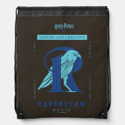 RAVENCLAWâ House Clever and Creative Drawstring Bag