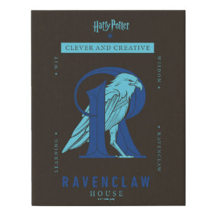RAVENCLAW™ House Clever and Creative Faux Canvas Print