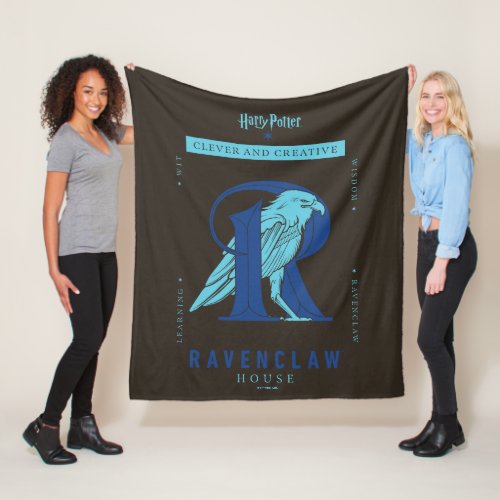 RAVENCLAWâ House Clever and Creative Fleece Blanket