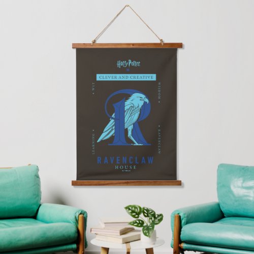 RAVENCLAW House Clever and Creative Hanging Tapestry