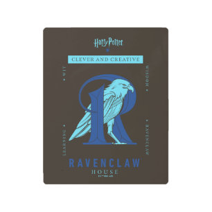 RAVENCLAW™ House Clever and Creative Metal Print