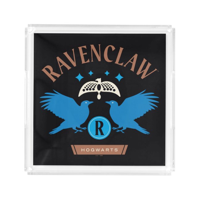 RAVENCLAW™ House Double Eagle Diadem Graphic Acrylic Tray (Front)