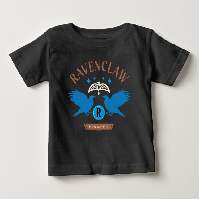 RAVENCLAW™ House Double Eagle Diadem Graphic Baby T-Shirt (Front)