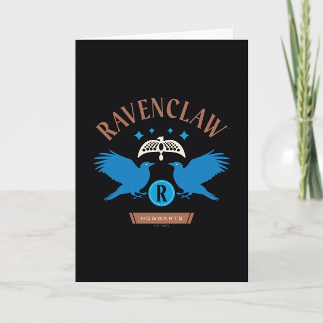 RAVENCLAW™ House Double Eagle Diadem Graphic Card (Front)