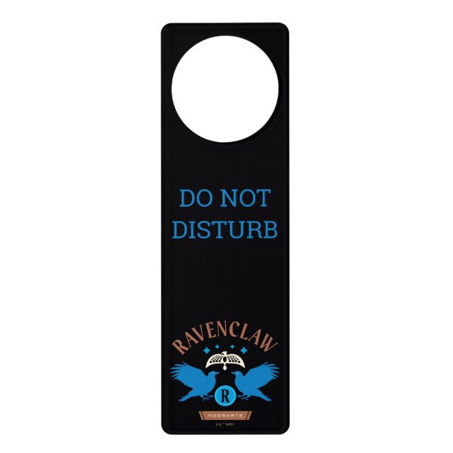 RAVENCLAW™ House Double Eagle Diadem Graphic Door Hanger (Front)