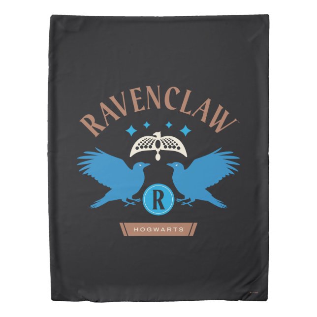 RAVENCLAW™ House Double Eagle Diadem Graphic Duvet Cover (Front)