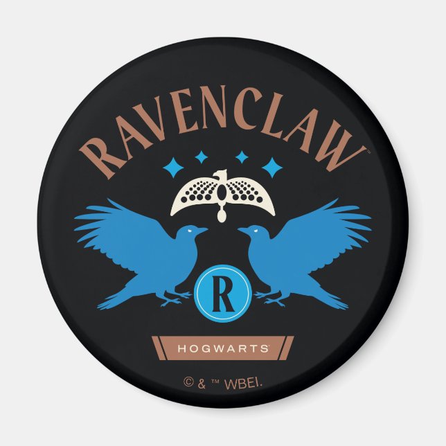 RAVENCLAW™ House Double Eagle Diadem Graphic Magnet (Front)