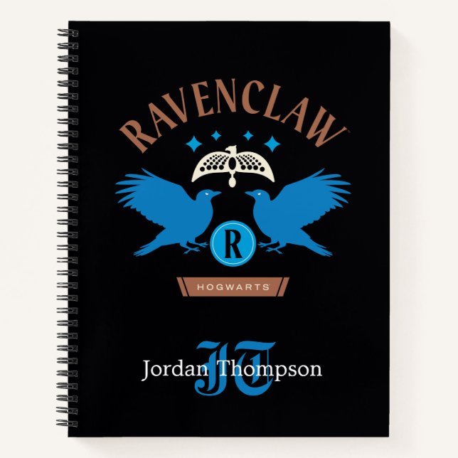 RAVENCLAW™ House Double Eagle Diadem Graphic Notebook (Front)