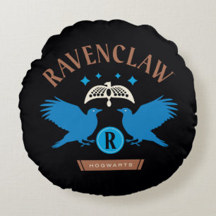 RAVENCLAW™ House Double Eagle Diadem Graphic Round Pillow