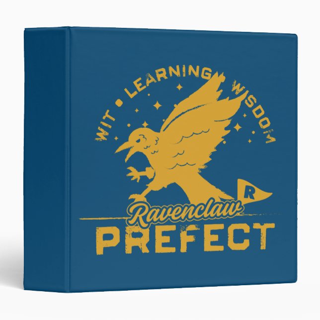 RAVENCLAW™ Prefect Badge 3 Ring Binder (Front/Spine)