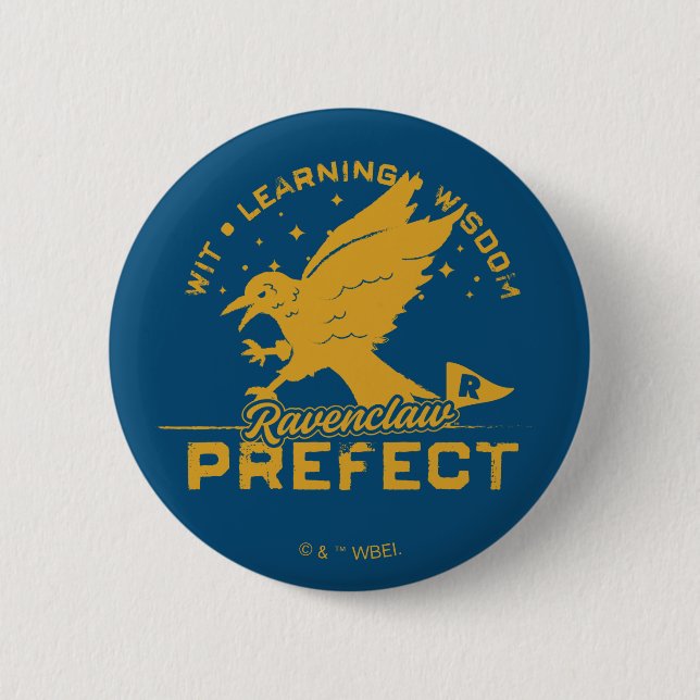 RAVENCLAW™ Prefect Badge Button (Front)