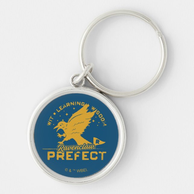 RAVENCLAW™ Prefect Badge Keychain (Front)