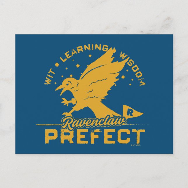 RAVENCLAW™ Prefect Badge Postcard (Front)