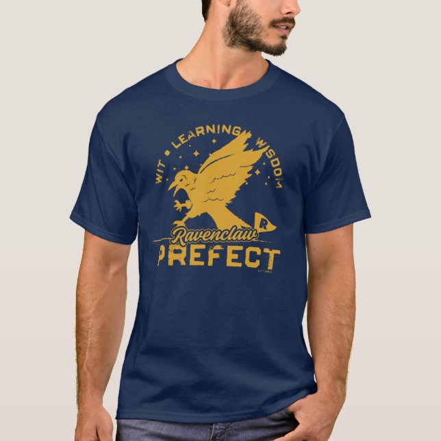 RAVENCLAW™ Prefect Badge T-Shirt (Front)