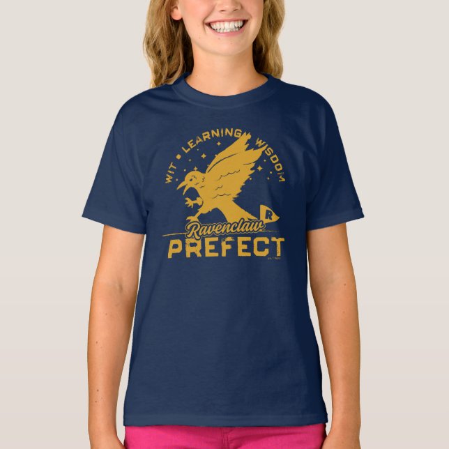 RAVENCLAW™ Prefect Badge T-Shirt (Front)