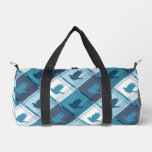 RAVENCLAW™ Tartan Plaid Pattern Duffle Bag