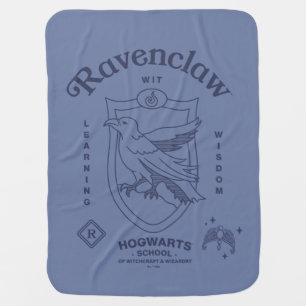 RAVENCLAW™ Wit Learning Wisdom Crest Baby Blanket