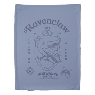 RAVENCLAW™ Wit Learning Wisdom Crest Duvet Cover