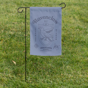 RAVENCLAW™ Wit Learning Wisdom Crest Garden Flag