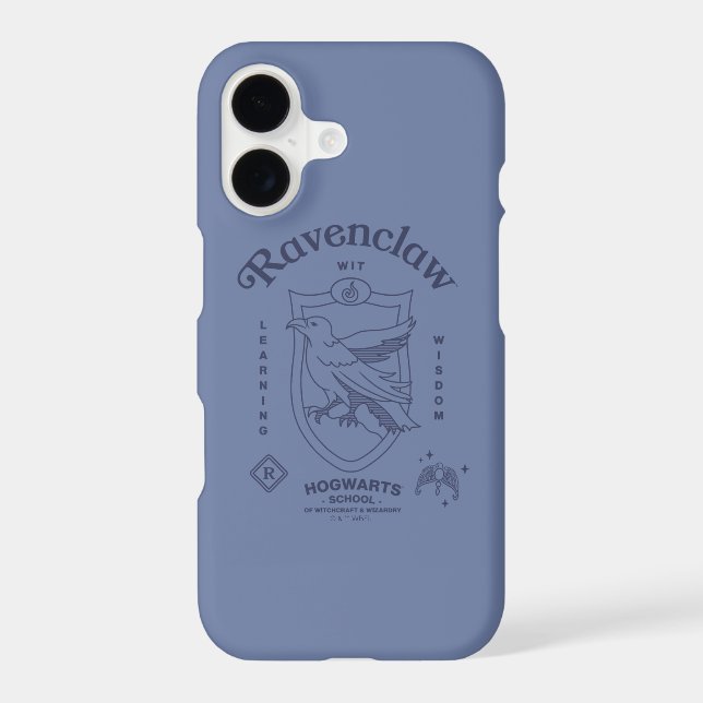 RAVENCLAW™ Wit Learning Wisdom Crest iPhone Case (Back)