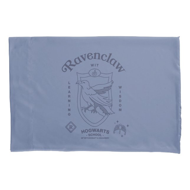 RAVENCLAW™ Wit Learning Wisdom Crest Pillow Case (Front)