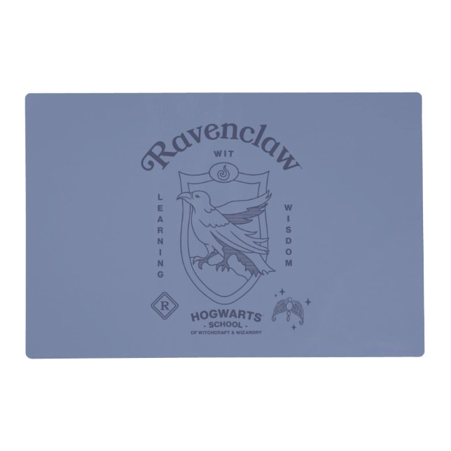 RAVENCLAW™ Wit Learning Wisdom Crest Placemat (Front)