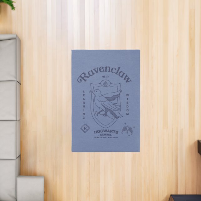 RAVENCLAW™ Wit Learning Wisdom Crest Rug (Insitu (Indoor 2))