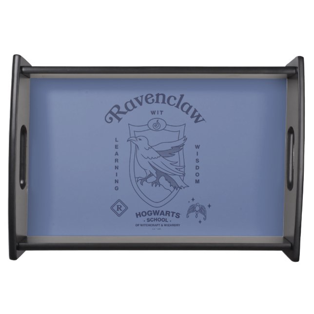 RAVENCLAW™ Wit Learning Wisdom Crest Serving Tray (Front)
