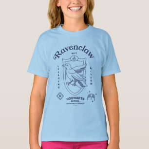 RAVENCLAW™ Wit Learning Wisdom Crest T-Shirt
