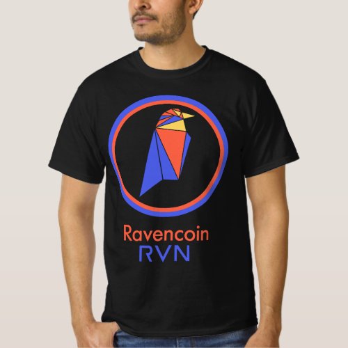 RAVENCOIN Crypto RVN Token Stake Rewards with LEMO T_Shirt