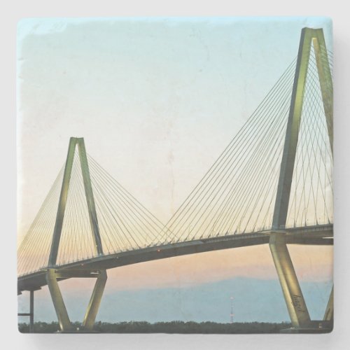 Ravenel Bridge Coaster Charleston South Carolina Stone Coaster